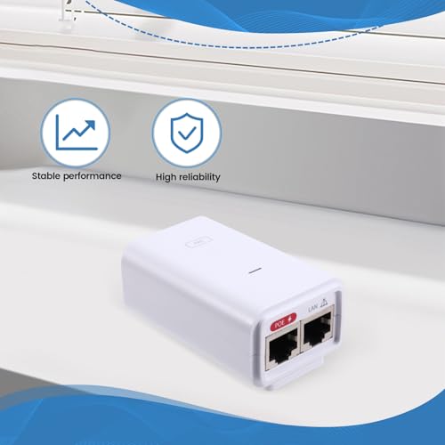 Módulo de alimentación PoE Gigabit de 24v y 0.3a Unifi para conectividad 7