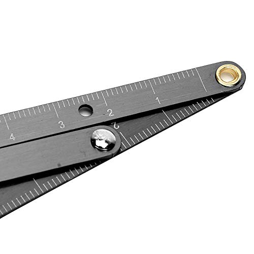 Righello per sopracciglia, Misurazione del