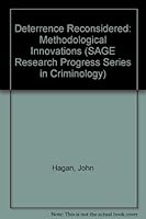 Deterrence Reconsidered: Methodological Innovations (SAGE Research Progress Series in Criminology) 0803910843 Book Cover