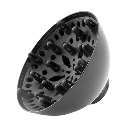 Besreey Difusor para Secador de Pelo - Difusor Universal para Secadores - Accesorios De Herramientas De Estilismo para Secado con Calor Cabello Liso Ondulado y Onda Natural Verano Viajes Vacaciones