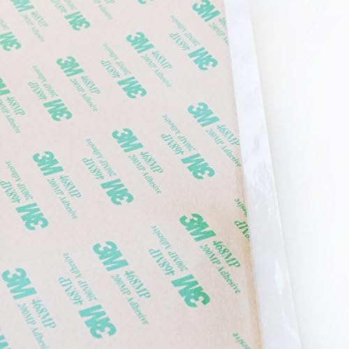 Gizmo Dorks 3M 468MP Adhesive Transfer Tape Sheets 12" x 12" (Pack of 5)
