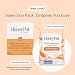 The Honey Pot Company - Multipack -100% Organic Cotton Core Tampons w/Bio Plastic Applicator - Regular & Super Absorbency - Unscented - Feminine Care - 54 Count (3 Packs of 18)
