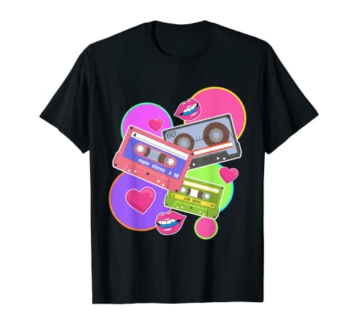 Génération 80s Vintage Casette Magnétophone Années 80 T-Shirt