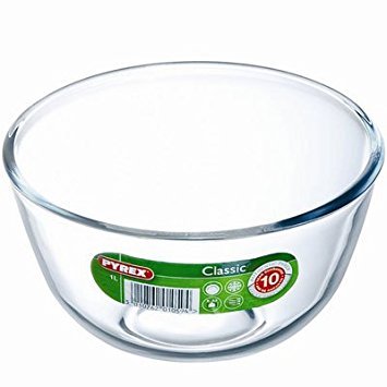 Disskeword Pyrex Mixing Glass Bowl, 1.0L 179B000
