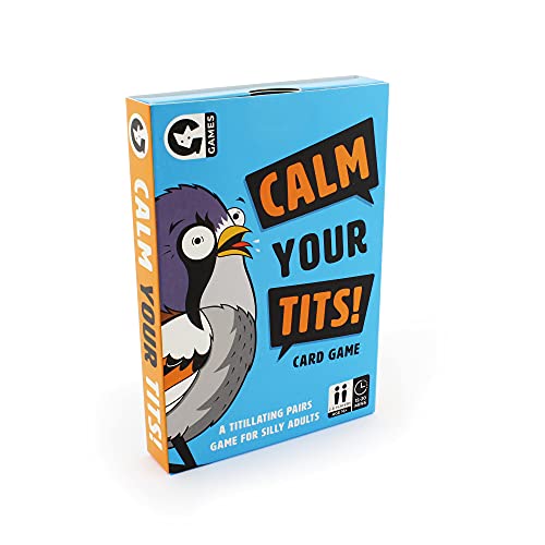 Ginger Fox Calm Your Birds Silly Card Game | Laugh-Out-Loud Fun With Friends At Party Games Night | Matching Pairs Play For Grown-Ups Based On Funny Nature Names | 3+ Players Aged 16+ Years