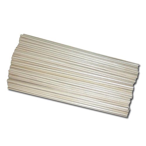 Wooden Puritan Applicator Stick Round Stirring Rod, 1/16" Diameter x 12