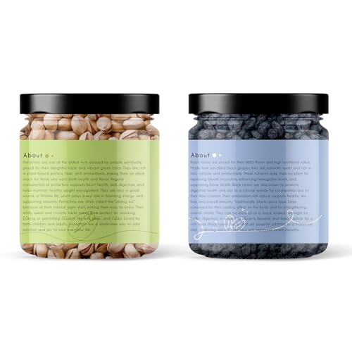 Image of Goshudh Pistachio 250g + Black Raisin 250g Combo Pack | Improves Stamina, Rich in Protein & Fiber (500gm Combo Pack)