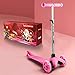 WeSkate Bambini Toddlers Monopattino Scooter 3 ruote regolabili Mini tricicli per bambini con luci a LED lampeggianti Monopattini per ragazzi e ragazze 3-8 anni