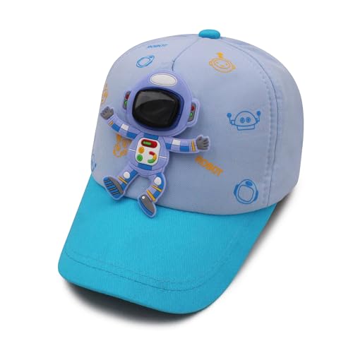 Image of VRITRAZ Kids Unisex Baseball Cap for Boys & Girls | Adjustable Strap | Comfortable Casual Cap (Age 4-12 Years)
