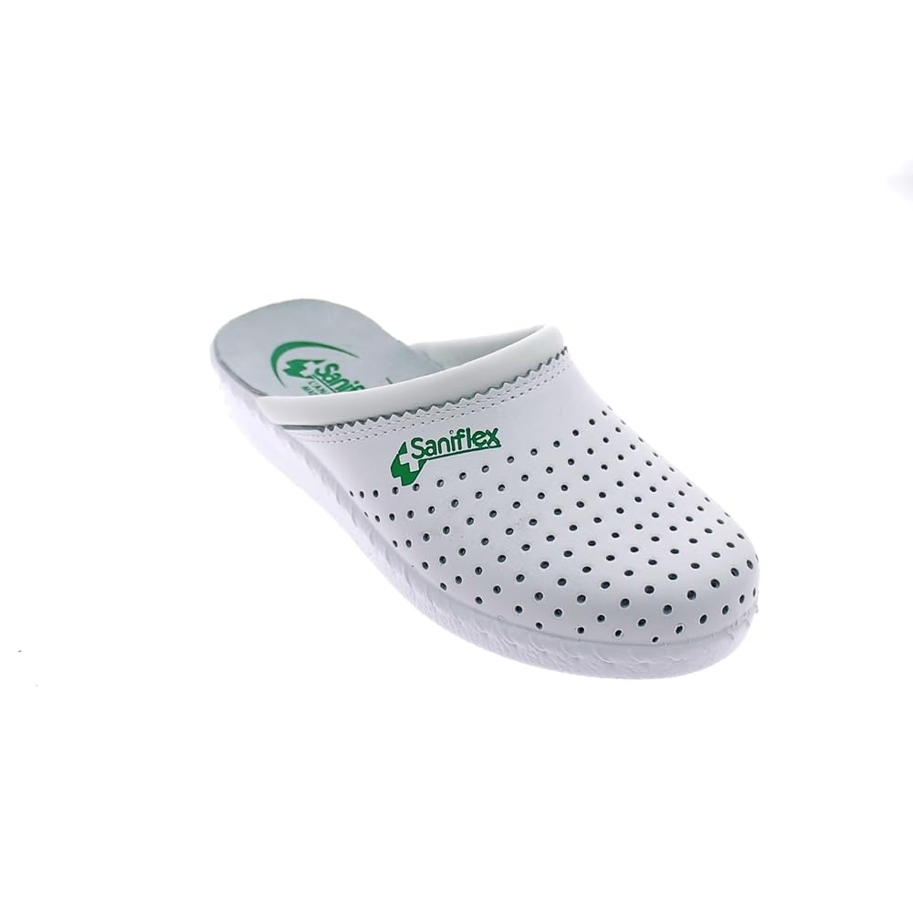 841-1 Certificato Medico Zoccoli Sabot Pantofole Scarpe di Pelle, Donna
