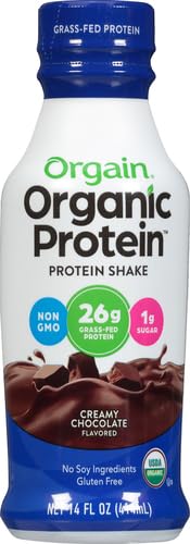 Image of Orgain Organic Protein Shake, Creamy Chocolate Fudge (Pack of 4)