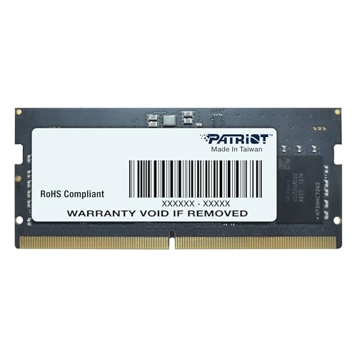 Patriot Signature DDR5 RAM 32GB (1X32GB) 5600MT/s CL46 SODIMM Laptop/Notebook Memory Module - PSD532G56002S