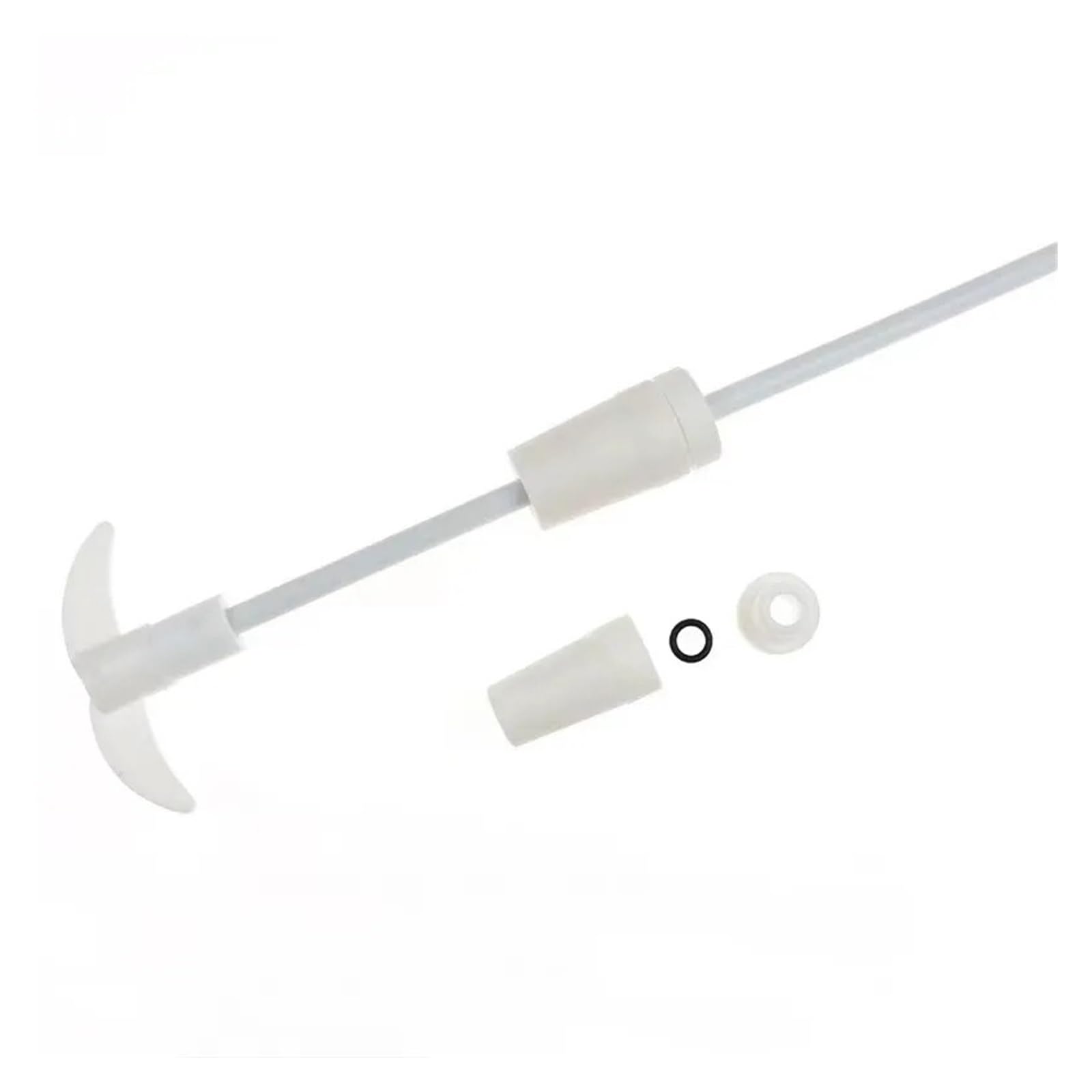 Drążek do mieszania z PTFE 1 sztuka Laboratorium 250 mm do 500 do eksperymentów szkolnych (300 mm x 55 mm wiosło do mieszania w szkole)