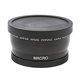 Esta lente gran angular de 0.45x con "Macro" se ajusta justo sobre el sistema de lentes existente de su cámara, permitiéndole obtener más en la imagen, incluir más paisaje, más personas en la imagen de grupo e interiores mostrar más de la habitación.