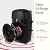Pyle Portable PA System, Powerful Bluetooth Speaker with 2 Wireless Mics, 1600W, Trolley Handle & Wheels, Long Battery Life, Enhanced Audio for Karaoke, DJs, Events & Public Speaking #1