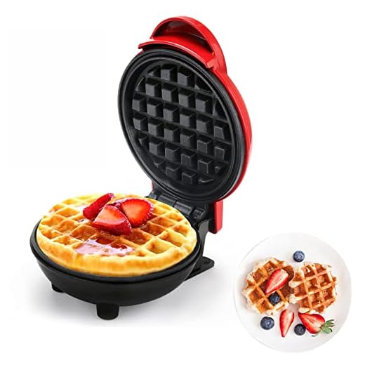 DASIAUTOEM Plancha de Gofres, Mini Gofrera, Sandwichera Tostadora Waffle Contact Grill, Waflera con Revestimiento Antiadherente y luces LED Indicadoras, Gofrera para Tostadas, Pan, Paninis, Sándwich