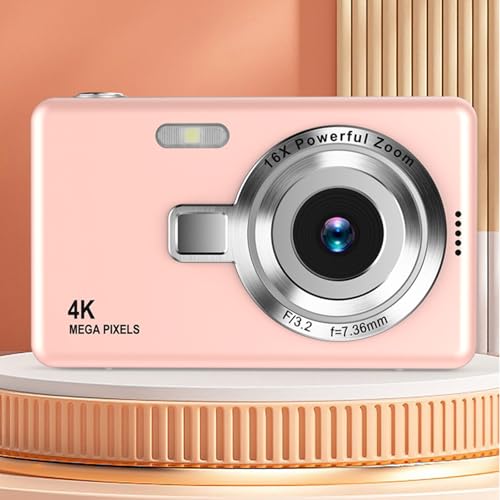 Cámara Digital Compacta 4K Lovskoo Blanco 16MP 16X Zoom miniatura 1