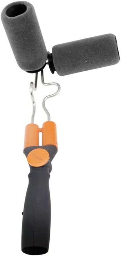 Telescopic Rod Seamless Roller Paint Brush Set Double Paint Runner Pro Kit Roller Wall Brush Set Track Painting Tool