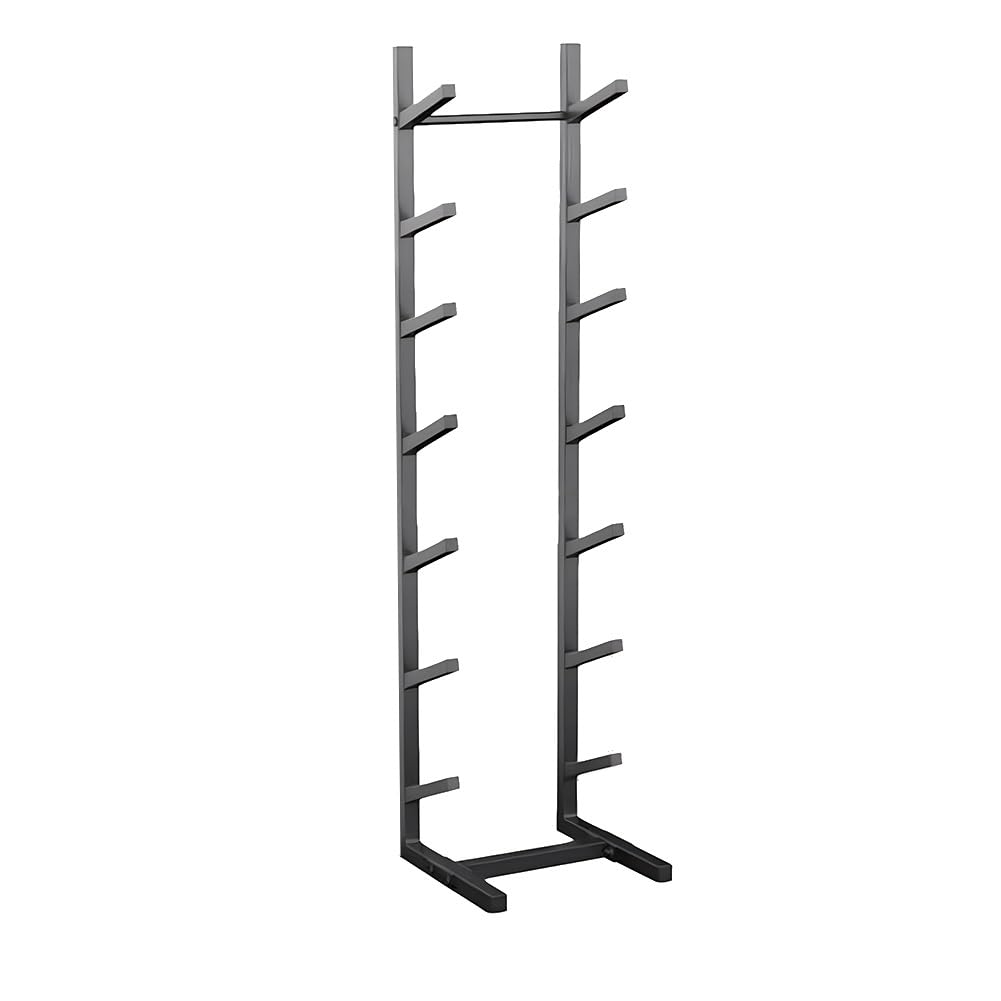 Supporto multifunzione autoportante per snowboard e wakeboard – salvaspazio per tavole da surf, soluzione ideale per esposizione (25 x 25 x 119 cm)