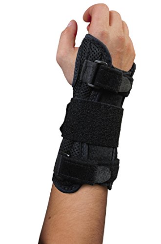 Blue Jay An Elite Healthcare Brand Carpal Tunnel | Wrist Brace for Orthopedic Care | Skin friendly material | Support During Strenuous Gym Sessions | Small/Medium (Black)