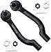 Detroit Axle -Front End 10pc Suspension Kit for 2008-2013 Nissan Rogue 14-15 Rogue Select 2 Front Lower Control Arms Assembly 2 Sway Bars 4 Inner Outer Tie Rods 2009 2010 2011 2012 Replacement 2 Boots