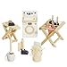 Le Toy Van Sugar Plum Laundry Room Set Premium Wooden Toys for Kids Ages 3 Years & Up