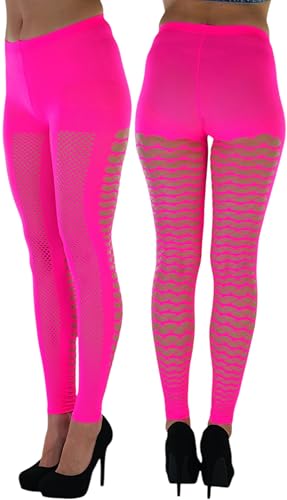 ToBeInStyle Women's Pothole & Slashed Footless Design Leggings2