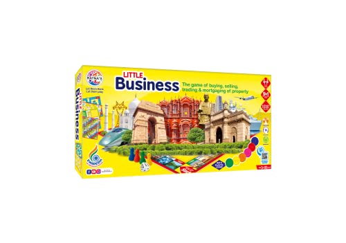 Ratna's Classic Strategy Game Little Business Coins 5 in 1 for Young Businessman