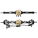 2PCS Brass Diff Cover Work on Front and Back Axel's for Axial SCX10 ii D90 90046 90047 RC Crawler Car