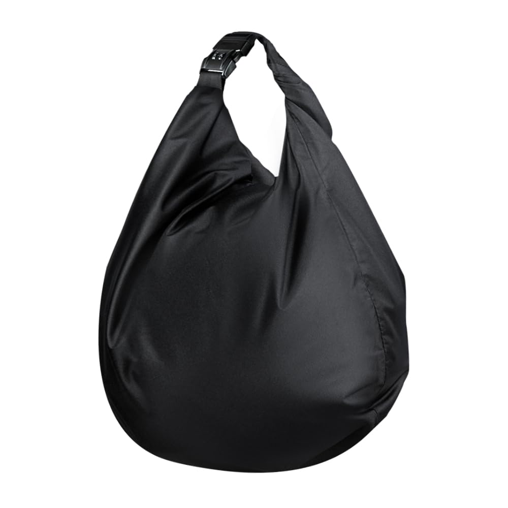Bolsa para Casco de Motocicleta Impermeable Plegable con Cerradura y Gran Capacidad HUIOP