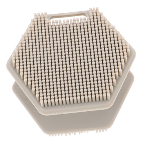 HAKIDZEL Silicone Facial Cleansing Brush Double Sided Face Wash Scrubber for Gentle Exfoliation Deep Cleansing and Smooth Skin and for All Skin
