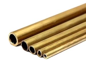 SUCAN 1PCS Runde Messingrohre Modellbaurohre