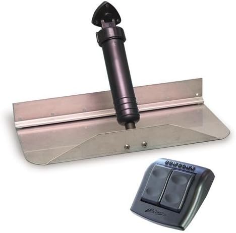 Bennett Trim Tab Kit 12" x 9" w/Euro Rocker Switch