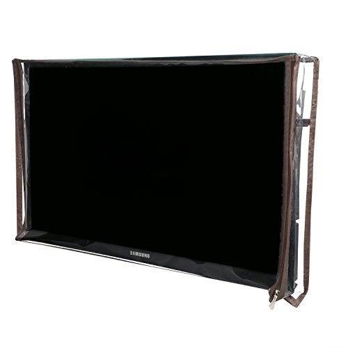 Image of KANUSHI Industries Transparent PVC Television Cover for 42 Inches LED /LCD