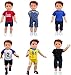ZITA ELEMENT Boy Doll Clothes - 6 Sets Daily Casual Clothes Outfits for American 18 inch Girl & Boy Dolls Xmas Gift