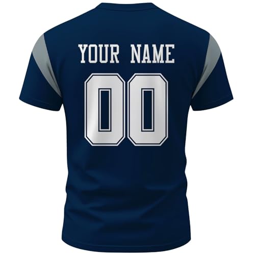 ANTKING T-Shirt Jersey Style Custom Name and Number Crewneck Short Sleeve for Men Gifts3