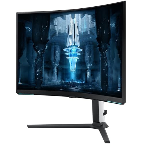 Image of Samsung 32 inch Odyssey Neo G8 4K UHD 240Hz, Curved Gaming Monitor Bundle with Tech Smart USA Elite Suite 18, 2X 4K HDMI Cable & Deco Gear CPS Exclusive 26 Month Protection Pack (BEACH-CPS-26M1000)