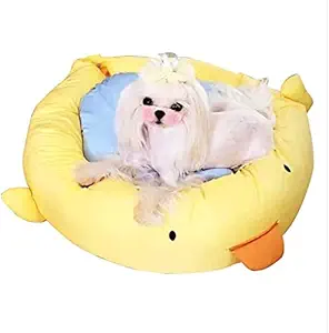 Pets Empire Pet Supplies Summer Seasons Bed Universal Removable and Washable Cartoon Cat Nest Kennel Pet Nest Little Chicken