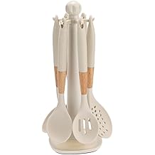Kitchen Tool Set, Silicone Spatula, Cooking Set, Kitchen Utensil Set, Kitchen Utensils, Heat-Resistant, Durable, Antibacterial, Scratch-Resistant, Dishwasher Safe, Cooking Utensils with Storage Stand