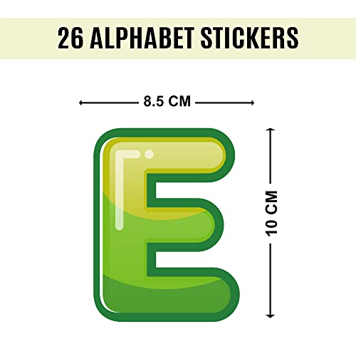 Thinking how Learn abcd english alphabets Wall Stickers