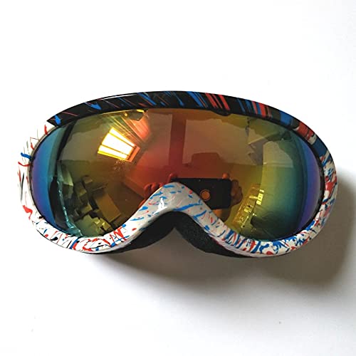 Masques de Ski et de Snowboard pour Enfants, Lunettes de Ski, de Snowboard, pour garçons et Filles, Masque de Neige, Masque de Snowboard, Hiver, pour Enfants, Lunettes de Ski, Lunettes de Ski