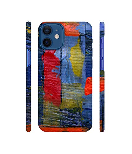 Image of Amazon Brand - Solimo Designer Color Board 3D Printed Hard Back Case Mobile Cover for Apple iPhone 12 Mini
