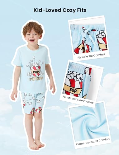 Image of PATPAT Family Matching Short Sleeve Pajama Sets - Perfect for Family Photos & Holiday Celebrations