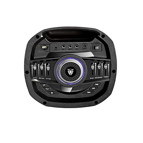 Image of Ant Audio Rock 1500 Party Entertainment Bluetooth Speaker with Karaoke with FM Radio, Micro SD Card, USB, Wired & Wireless Mic, LED Lights & Subwoofer - 150 watt