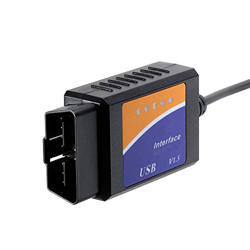 Honeytecs Detector preto da ferramenta do varredor do OBD OBDⅡ com conexão de USB da conexão de BT p