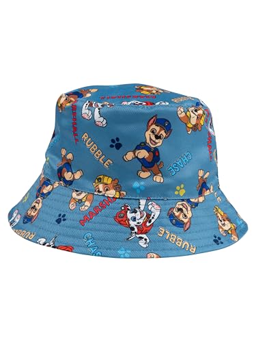 Paw Patrol Marshall, Rubble et Chase Chapeau de pêcheur pour garçon Bleu