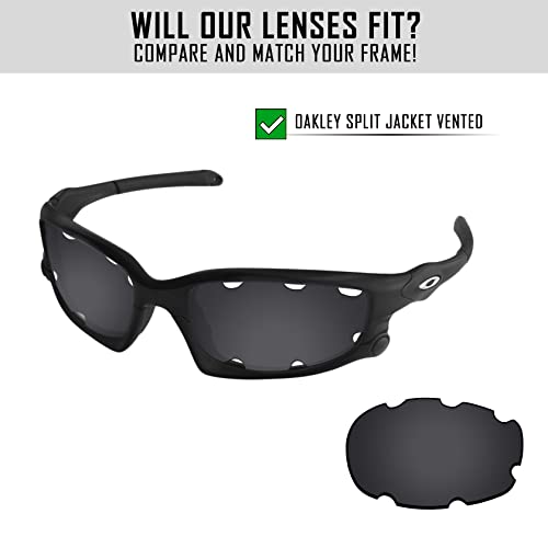Image of Polarized Replacement Lenses for OAKLEY Split Jacket Vented OO9099 Sunglass