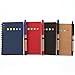 Maxdot 4 Pieces Kraft Paper Steno Pocket Business Notebook Spiral Lined Notepad Set with Pen in Holder, Sticky Colored Notes Page Marker Tabs (4 Colors Cover)