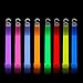 Produktbild Glowz Premium Ultra Bright Jumbo Leuchtstäbe (Mischfarben) 25er Pack