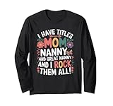 Photo Gallery mom nanny and great nanny grandma proud family mother s day maglia a manica Photo Gallery mom nanny and great nanny grandma proud family mother s day maglia a manica